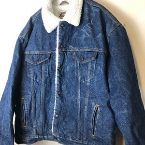 Vintage Levis Sherpa Trucker Jacket USA